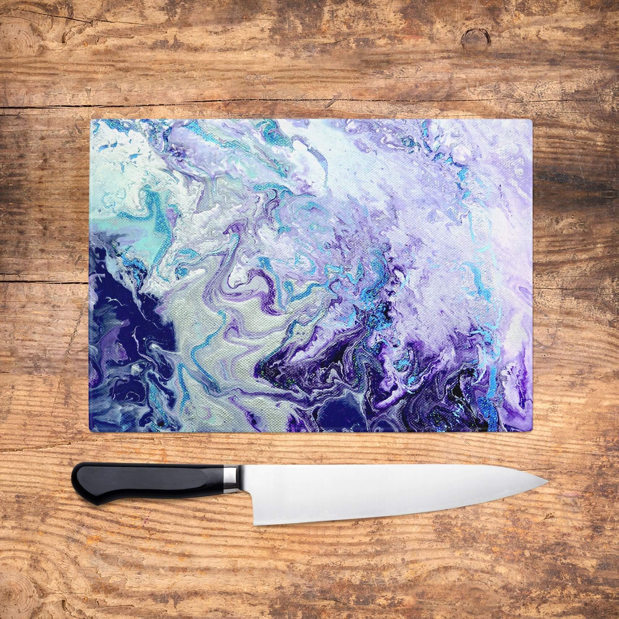 New! Glass chopping boards - Louise Mead