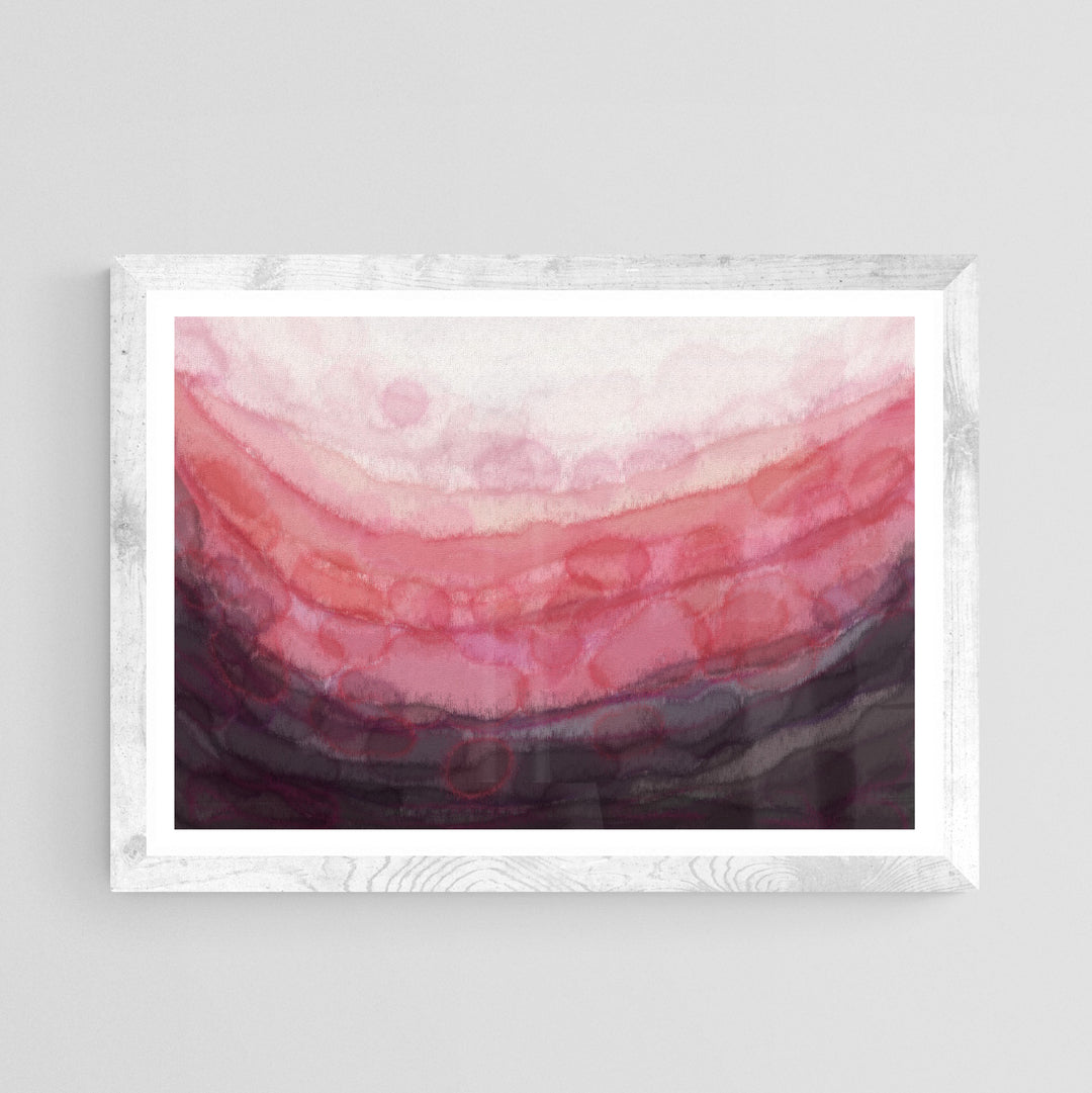 Pink 'Serenity' Fine Art Print - Louise Mead