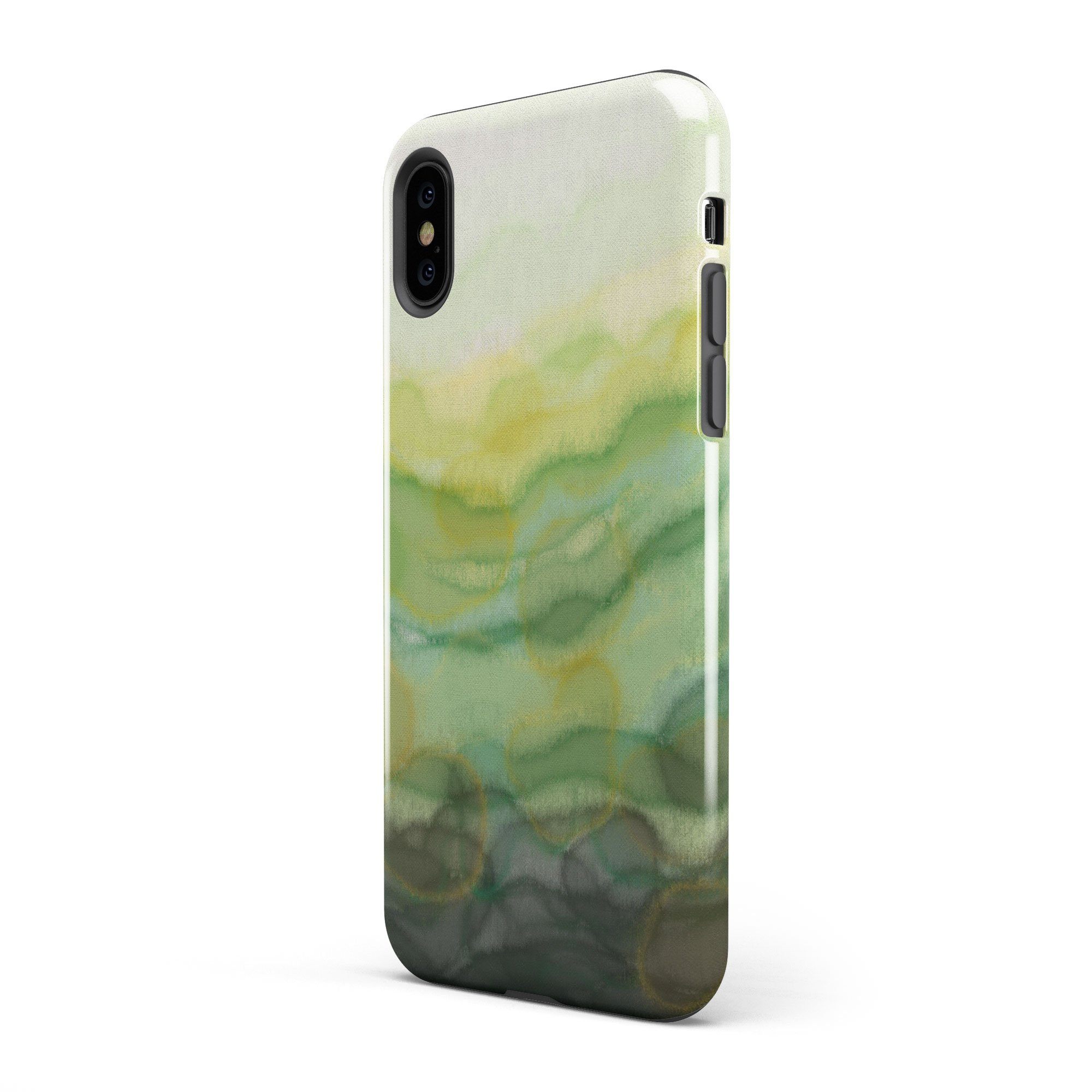 Serenity Green iPhone Case - Louise Mead