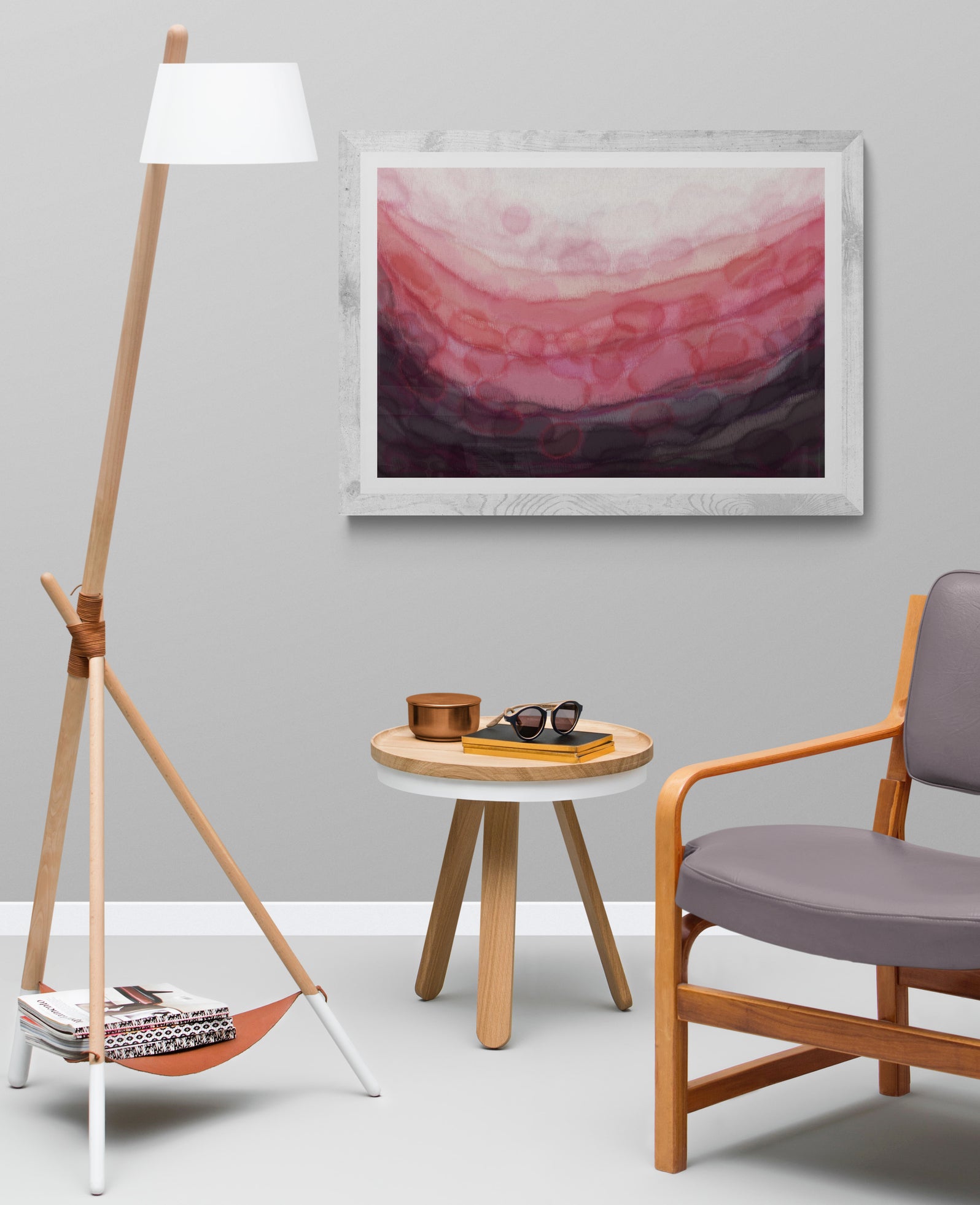 Pink 'Serenity' Fine Art Print - Louise Mead