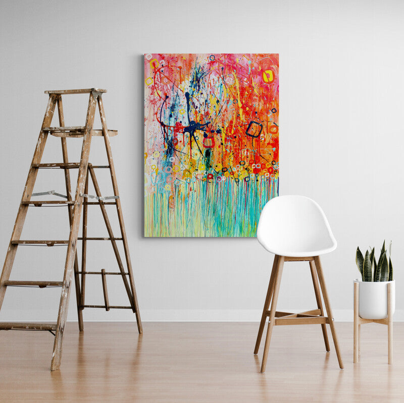Jellyfish Canvas Print - Louise Mead