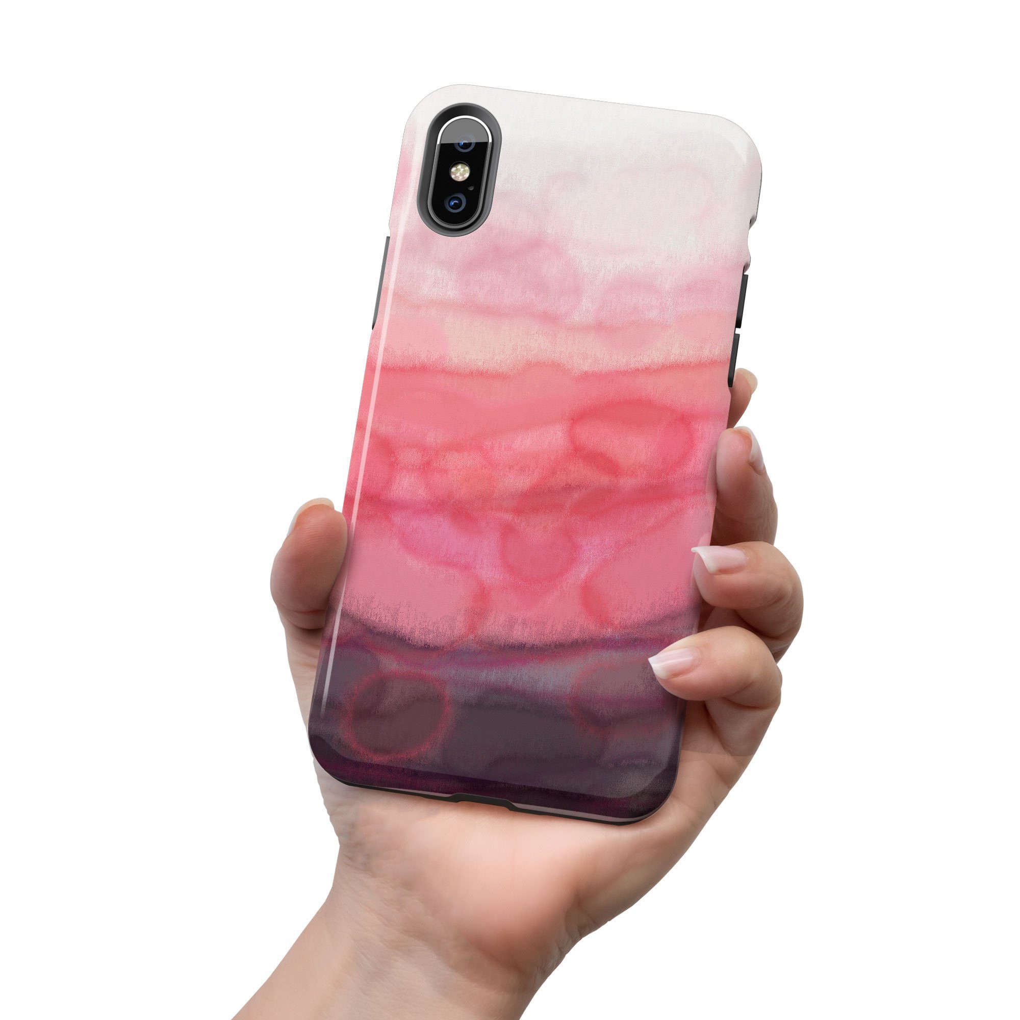 Serenity Pink iPhone Case - Louise Mead