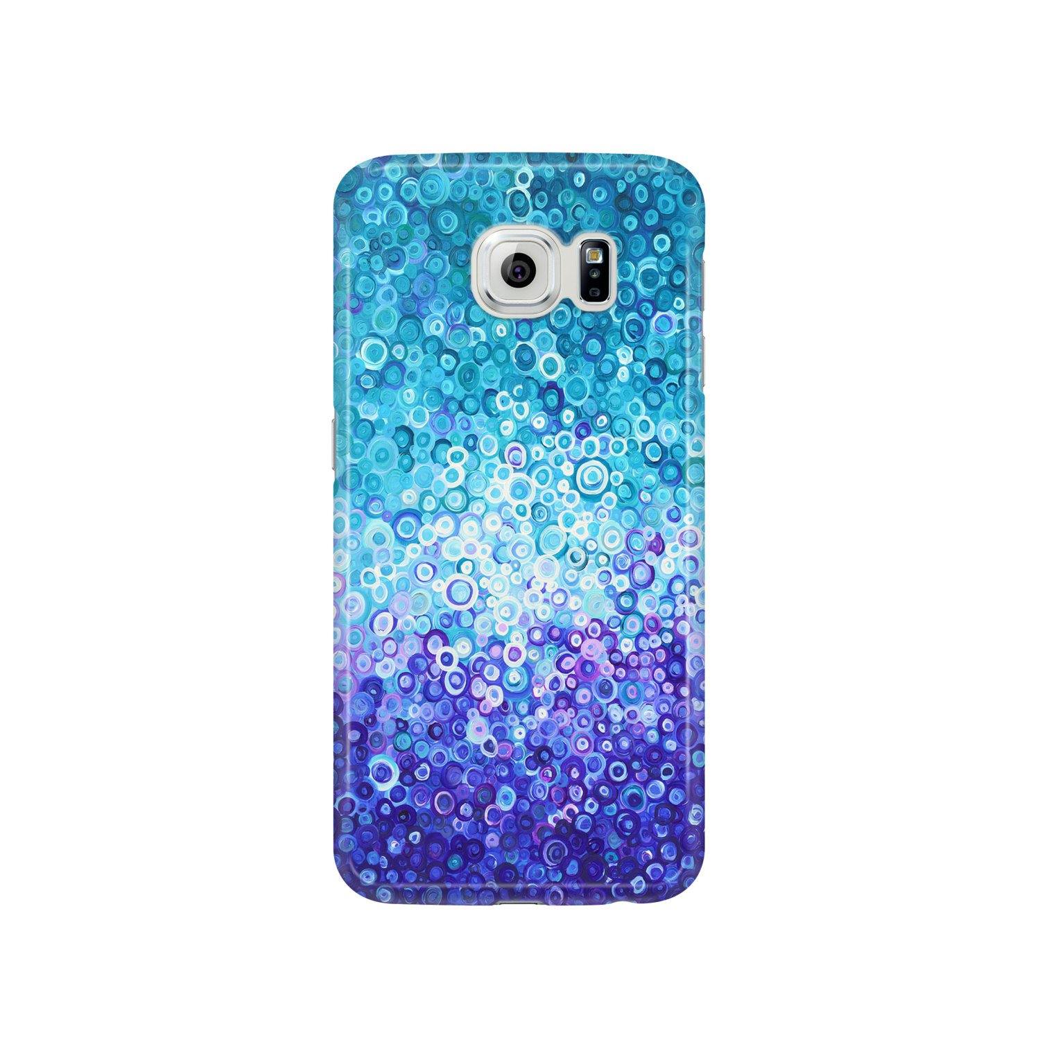 Blue & White Samsung Case - Louise Mead