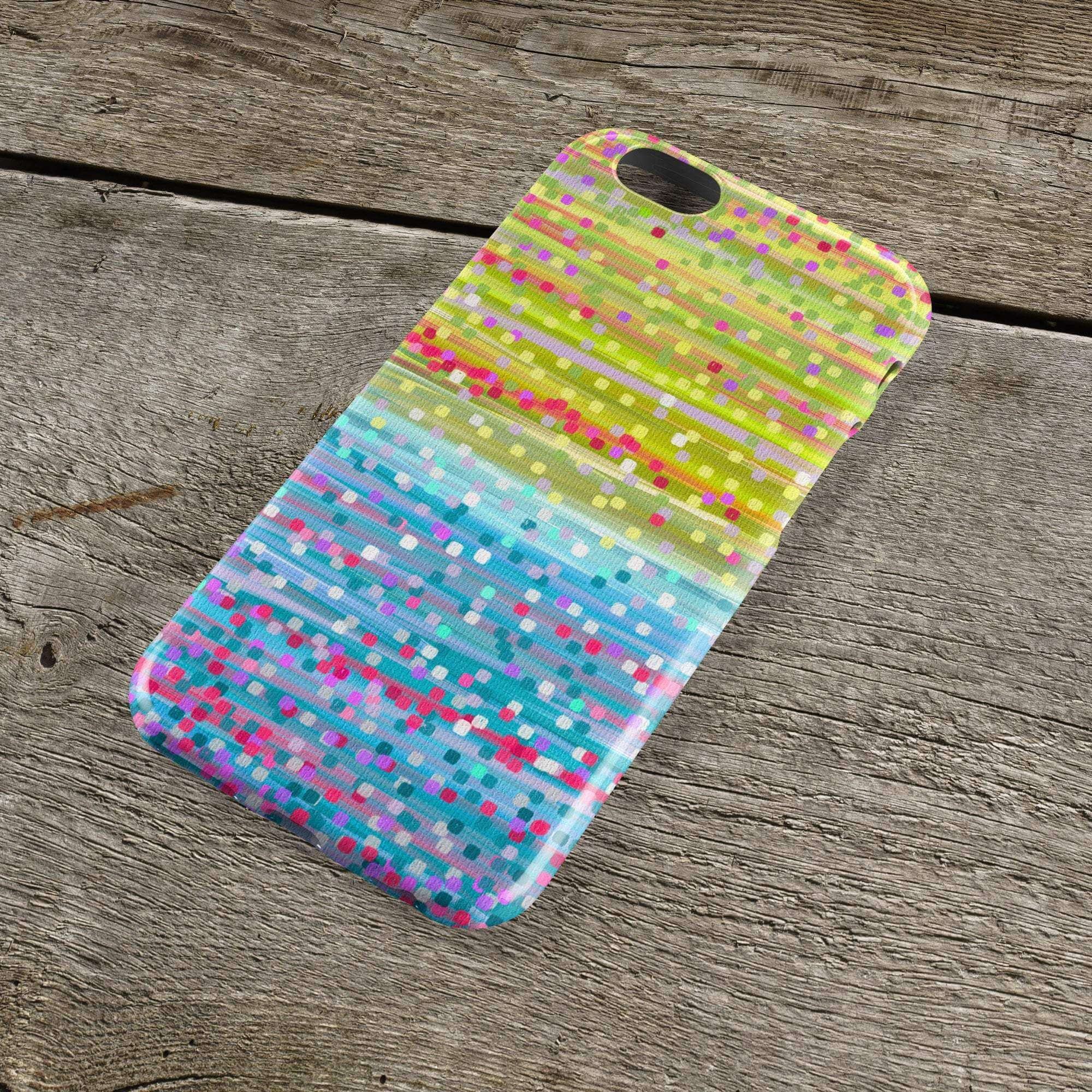 'Fruit Crush' Lilac & Green iPhone Case | iPhone Cases | Louise Mead
