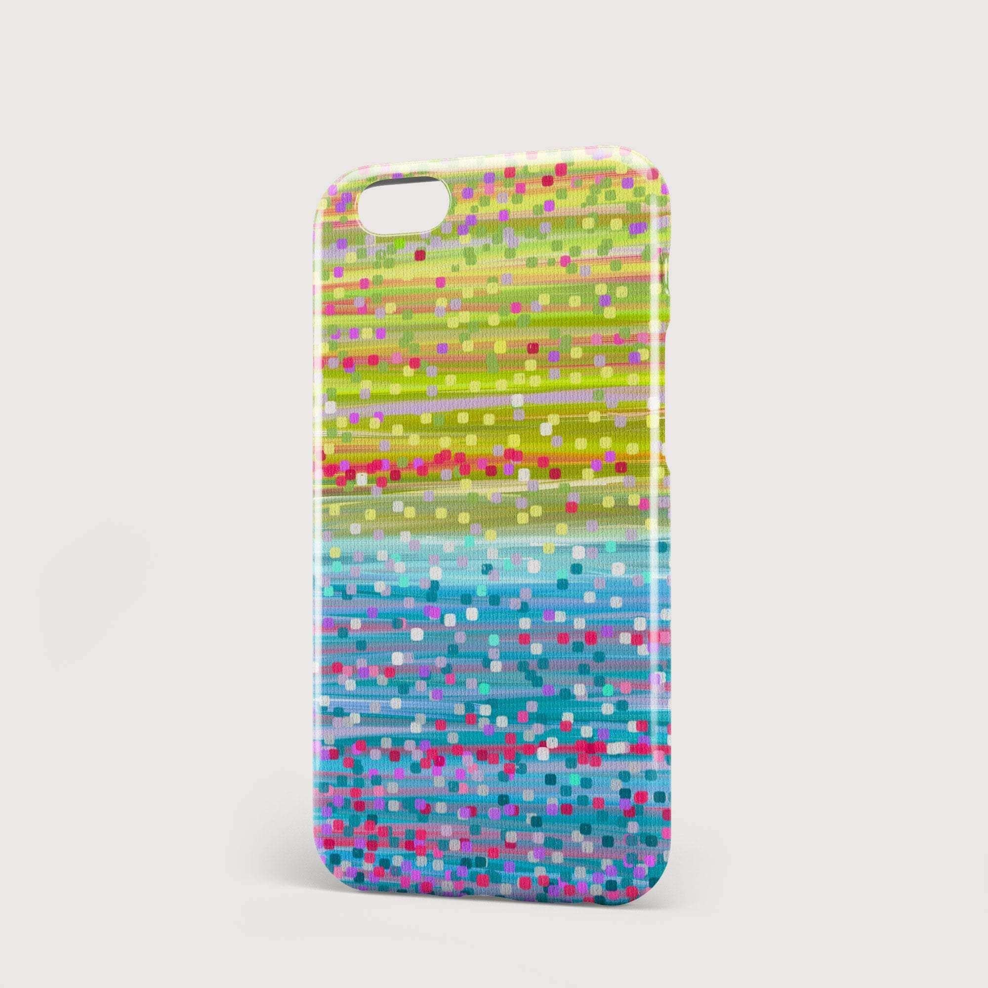 'Fruit Crush' Lilac & Green iPhone Case | iPhone Cases | Louise Mead