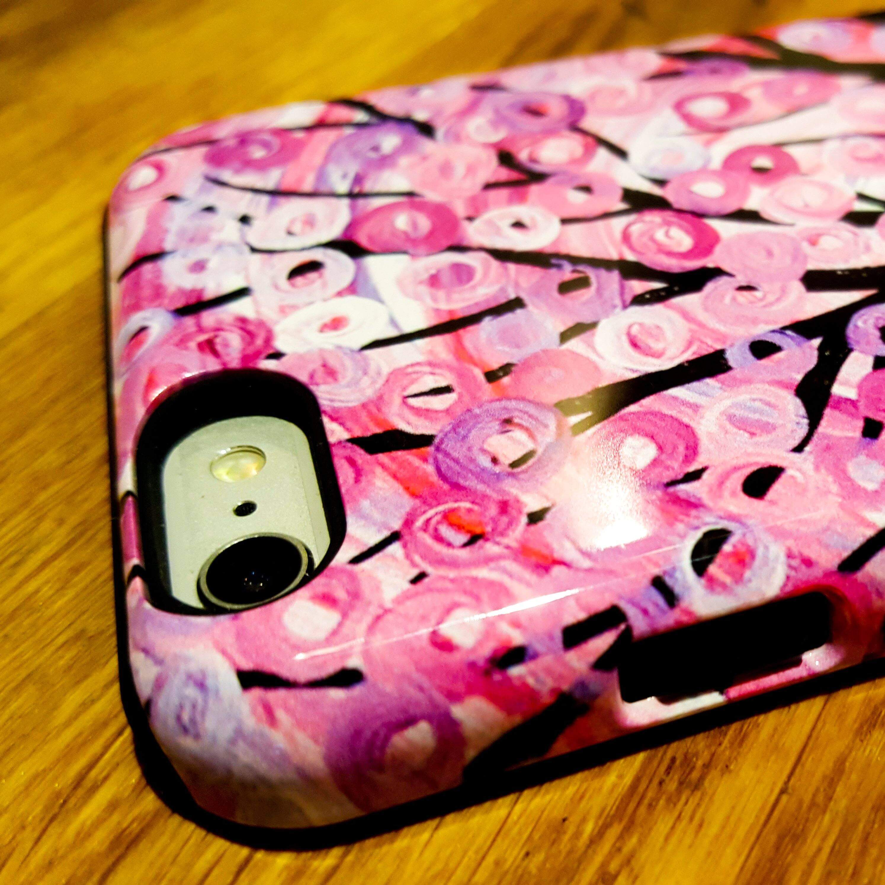 Giveaway Time - Raspberry Tree iPhone Case - Louise Mead