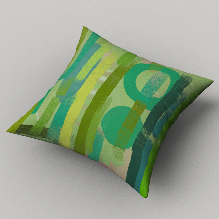 Cool Mint Green Cushion