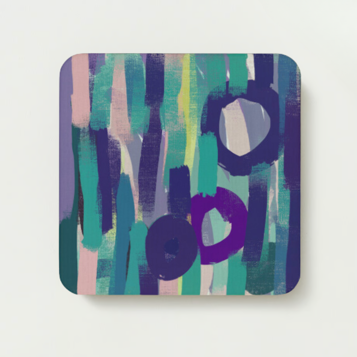 Playful Promise Coasters - Louise Mead - Vibrant Home Decor