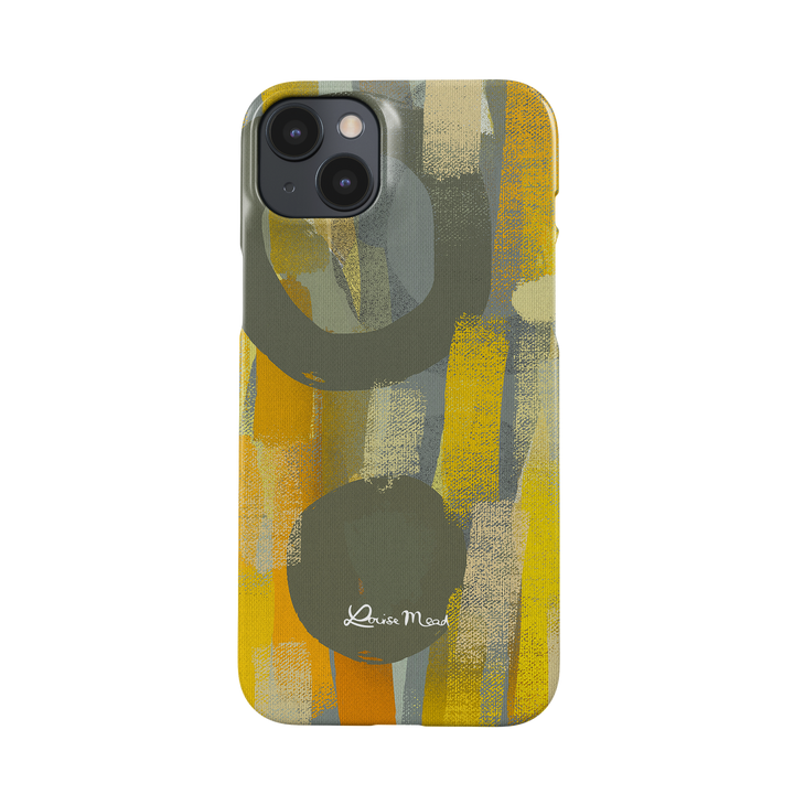 Saffron Sun Daze iPhone Case