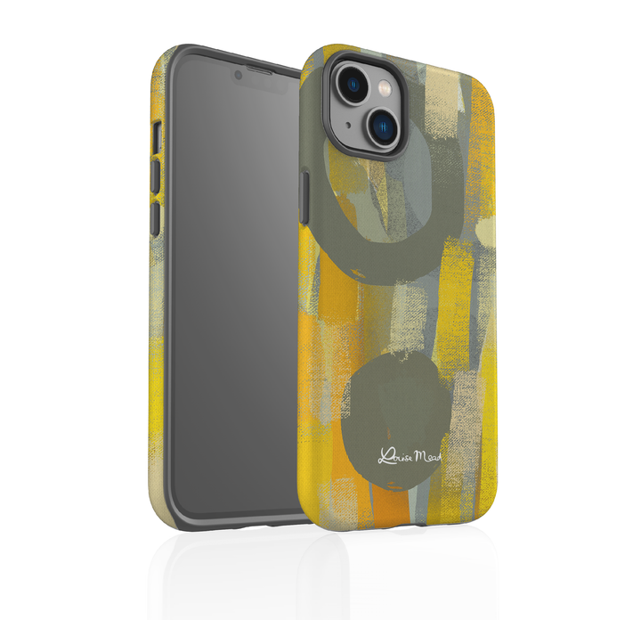 Saffron Sun Daze iPhone Case