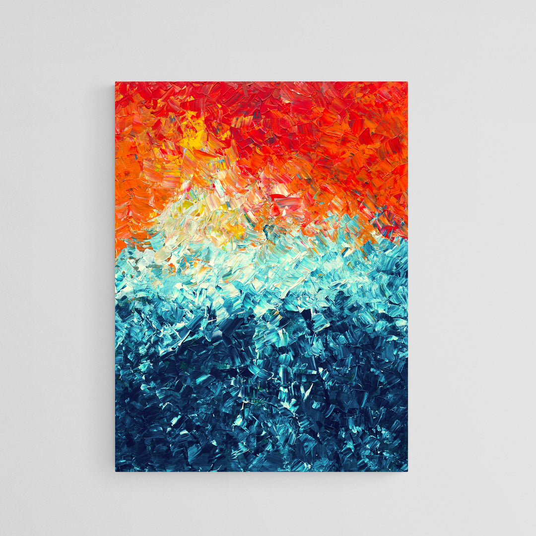 The Wave Canvas Print - Louise Mead