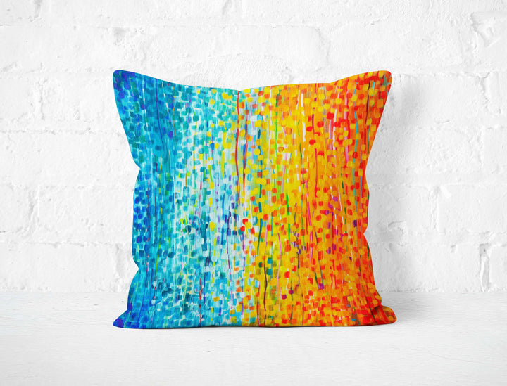 'Fiesta' Square Cushion | Square Cushion | Louise Mead