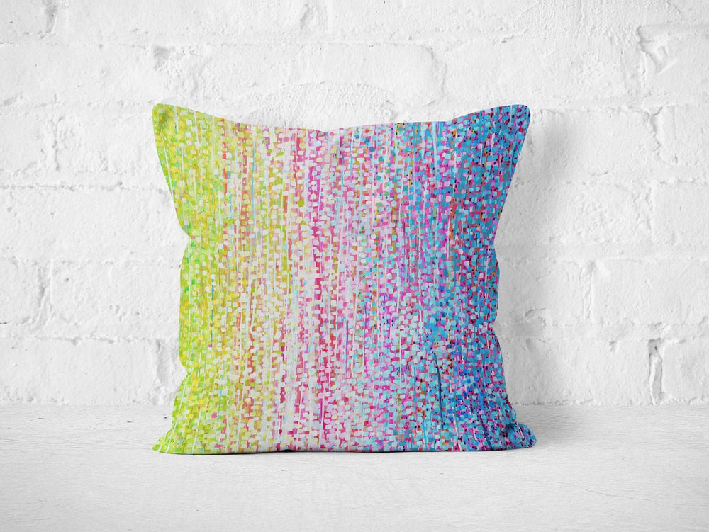 Hydrangeas Square Cushion - Louise Mead