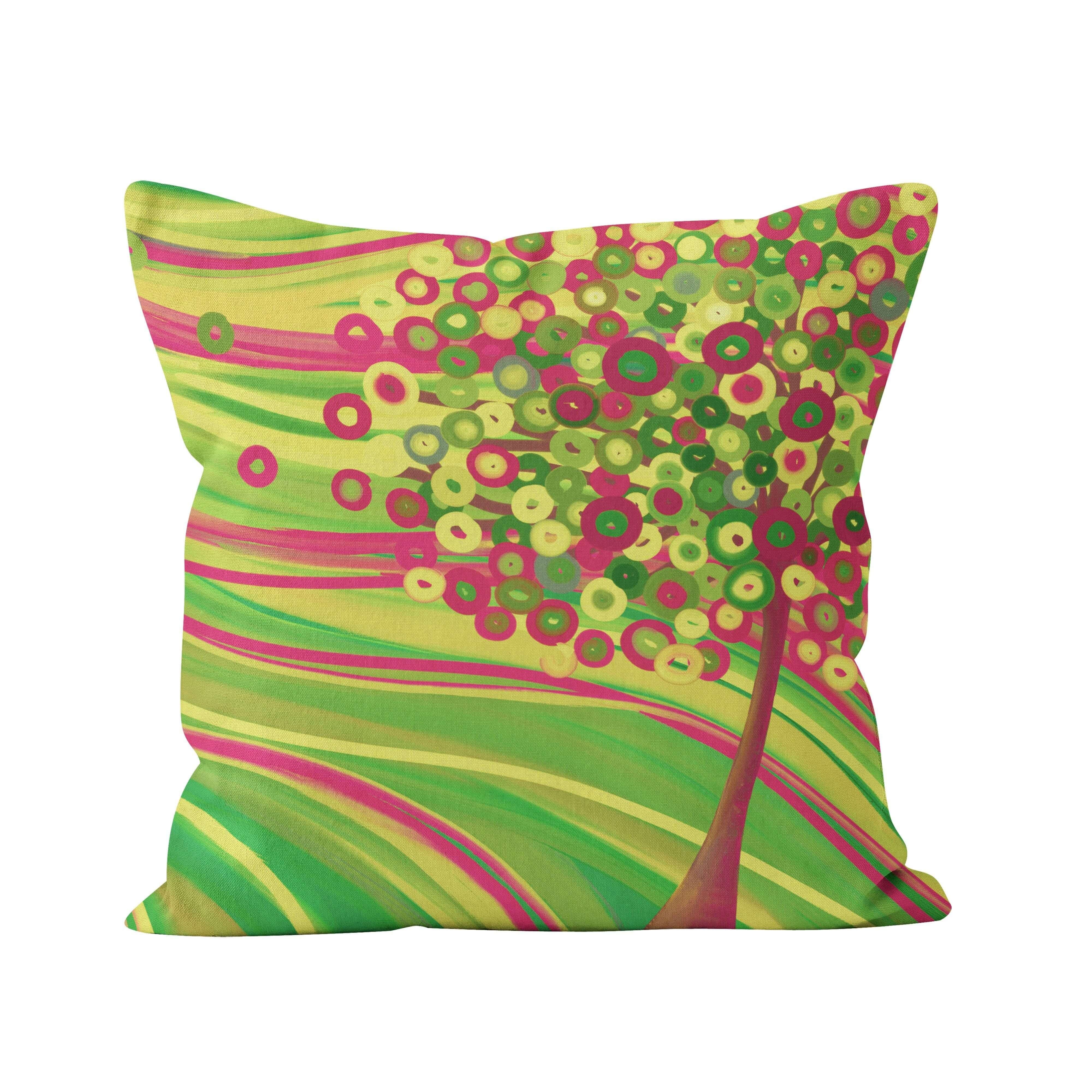 'In Spring' Square Cushion | Square Cushion | Louise Mead