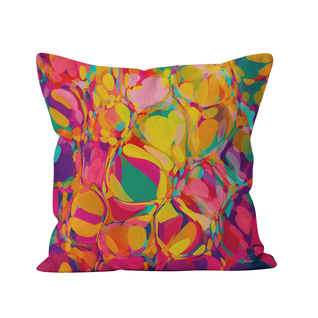 Joy Abstract Cushion - Louise Mead