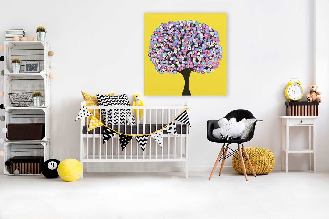 Meadowlark Tree Canvas Print