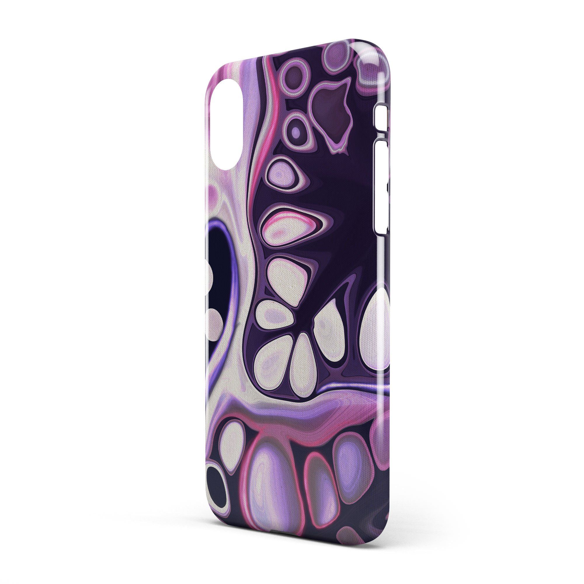 Nebula Purple iPhone Case