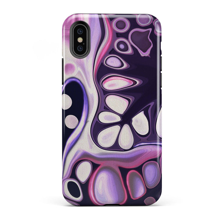 Nebula Purple iPhone Case - Louise Mead