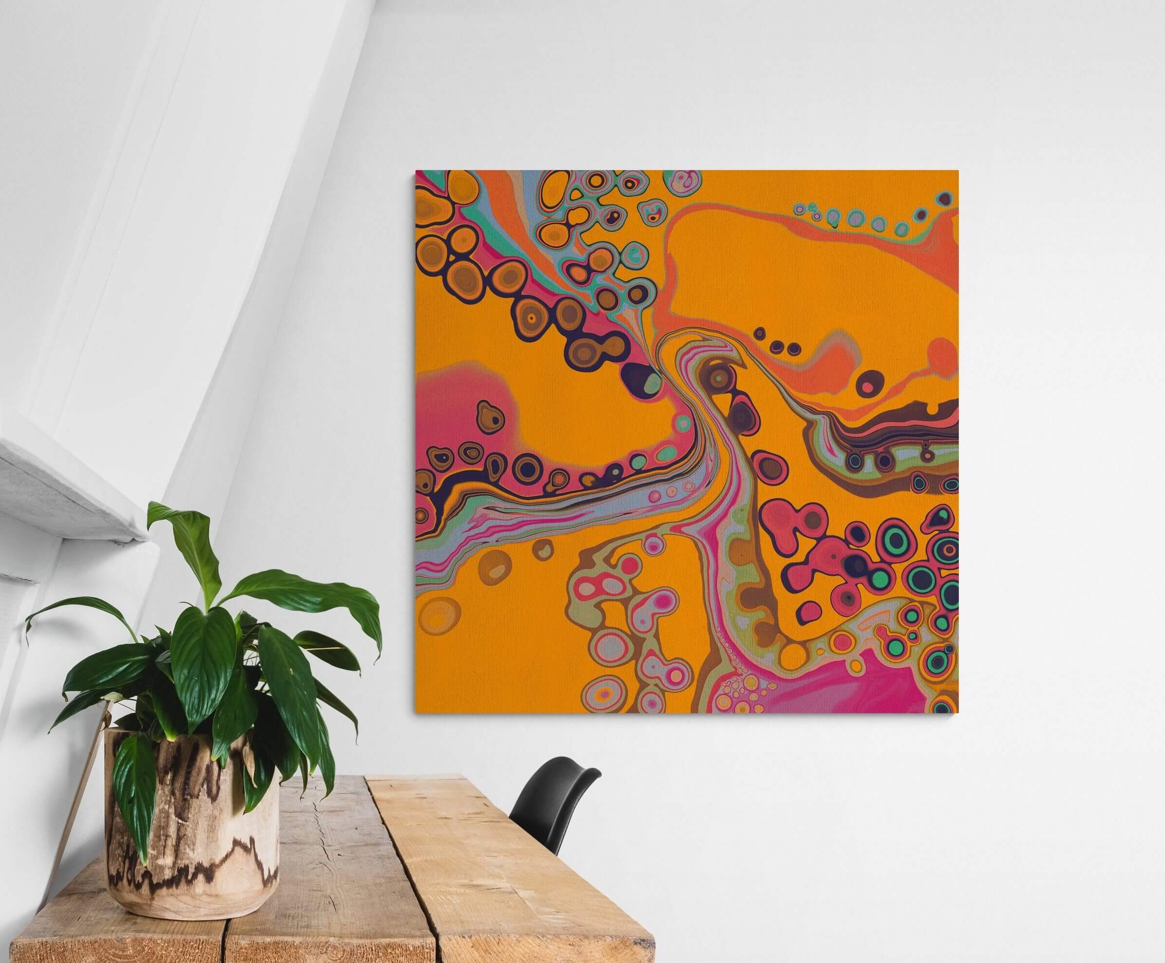 'Octopus's Garden' Canvas Print
