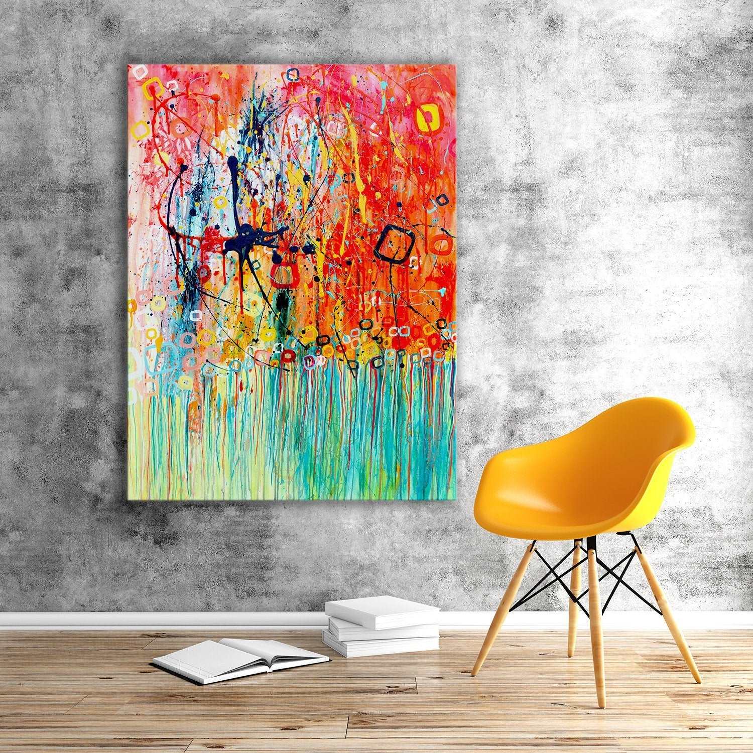Jellyfish Canvas Print - Louise Mead
