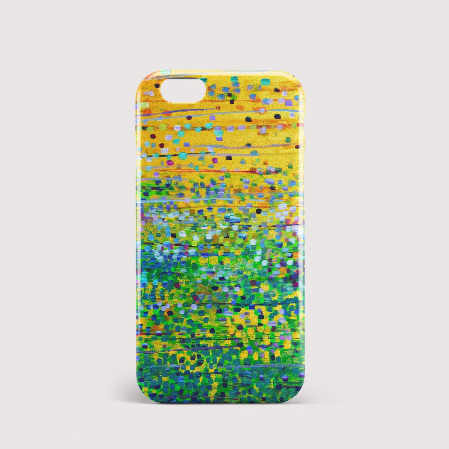 We Plough the Fields iPhone Case - Louise Mead