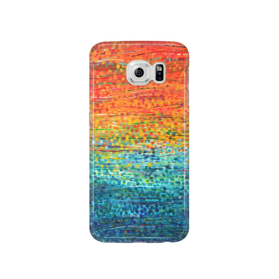 Orange & Teal Samsung Case - Louise Mead