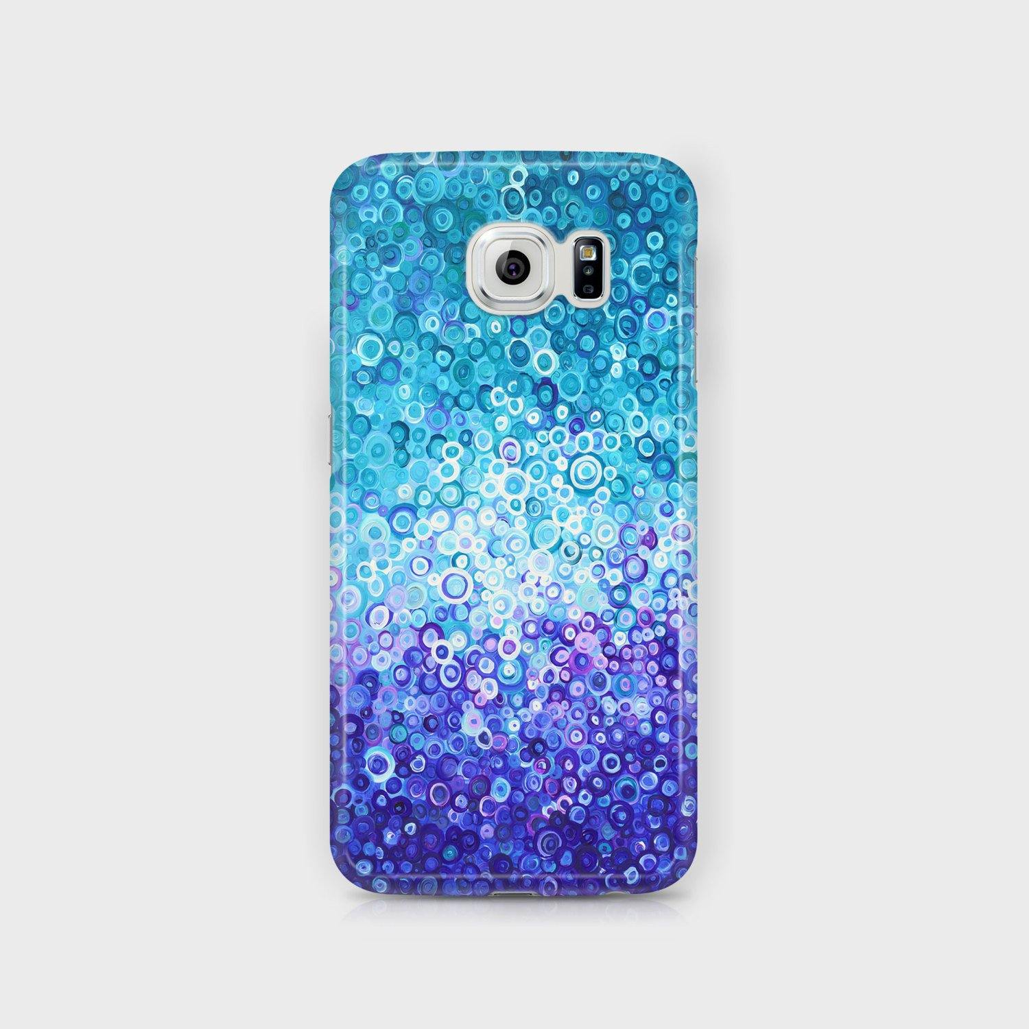 Blue & White Samsung Case - Louise Mead