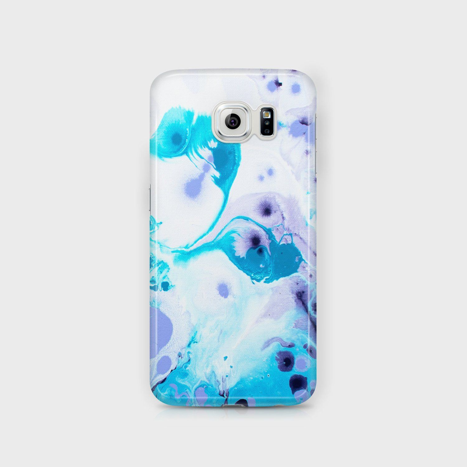 Lilac & Blue Samsung Case - Louise Mead