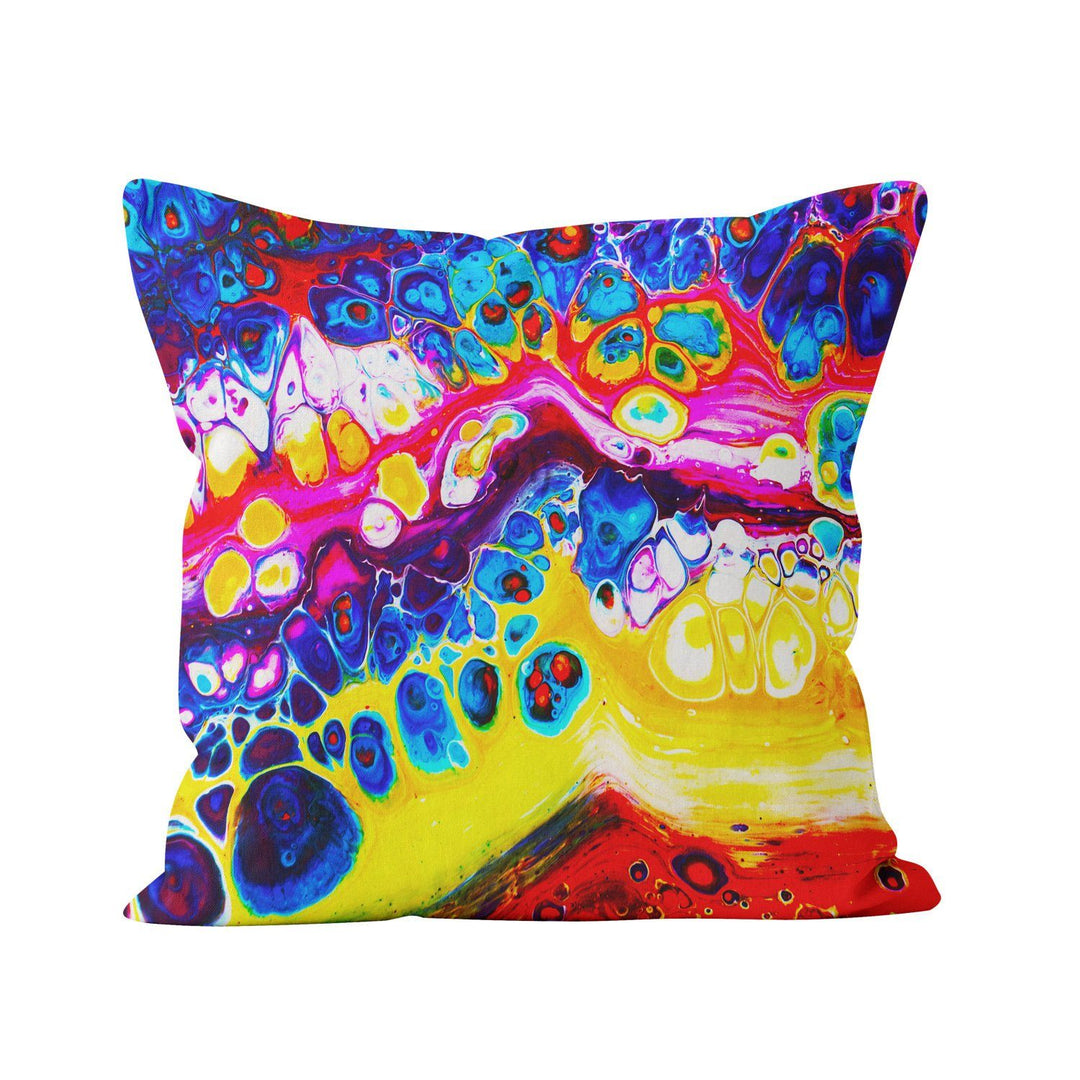 Abstract Square Pillow - Louise Mead