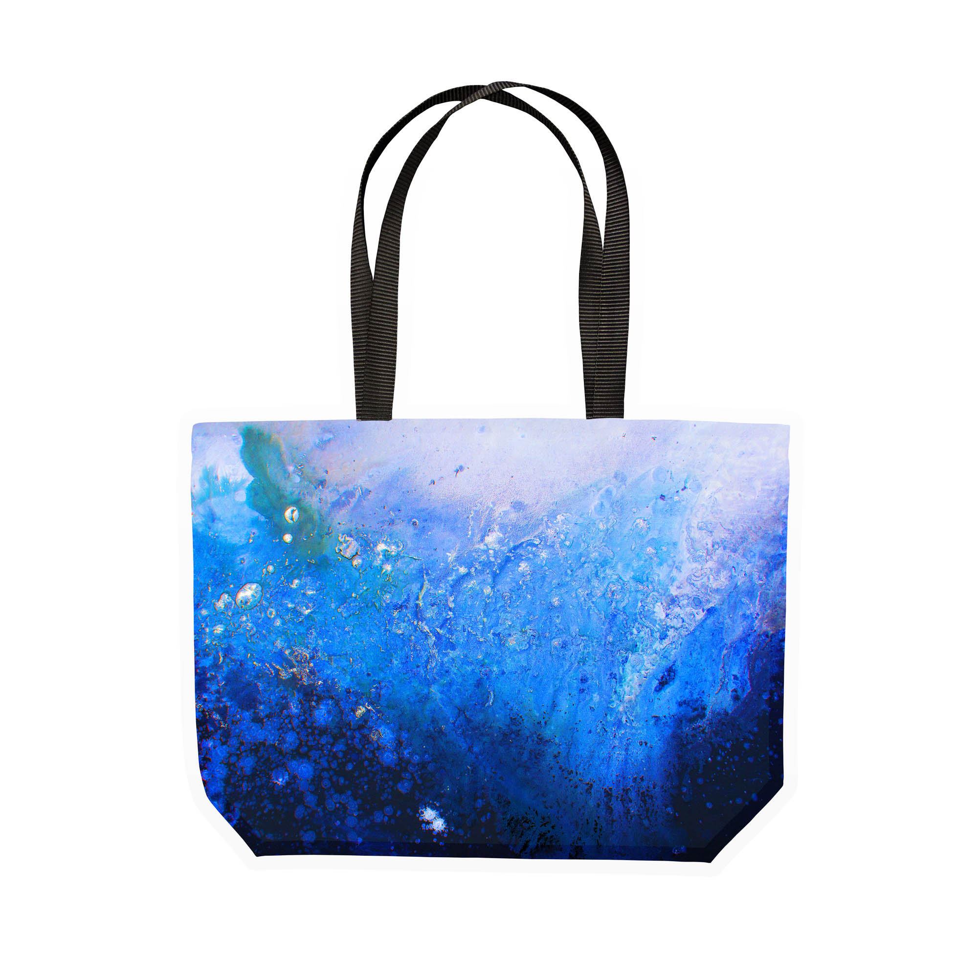 Blue Ombre Canvas Tote - Louise Mead