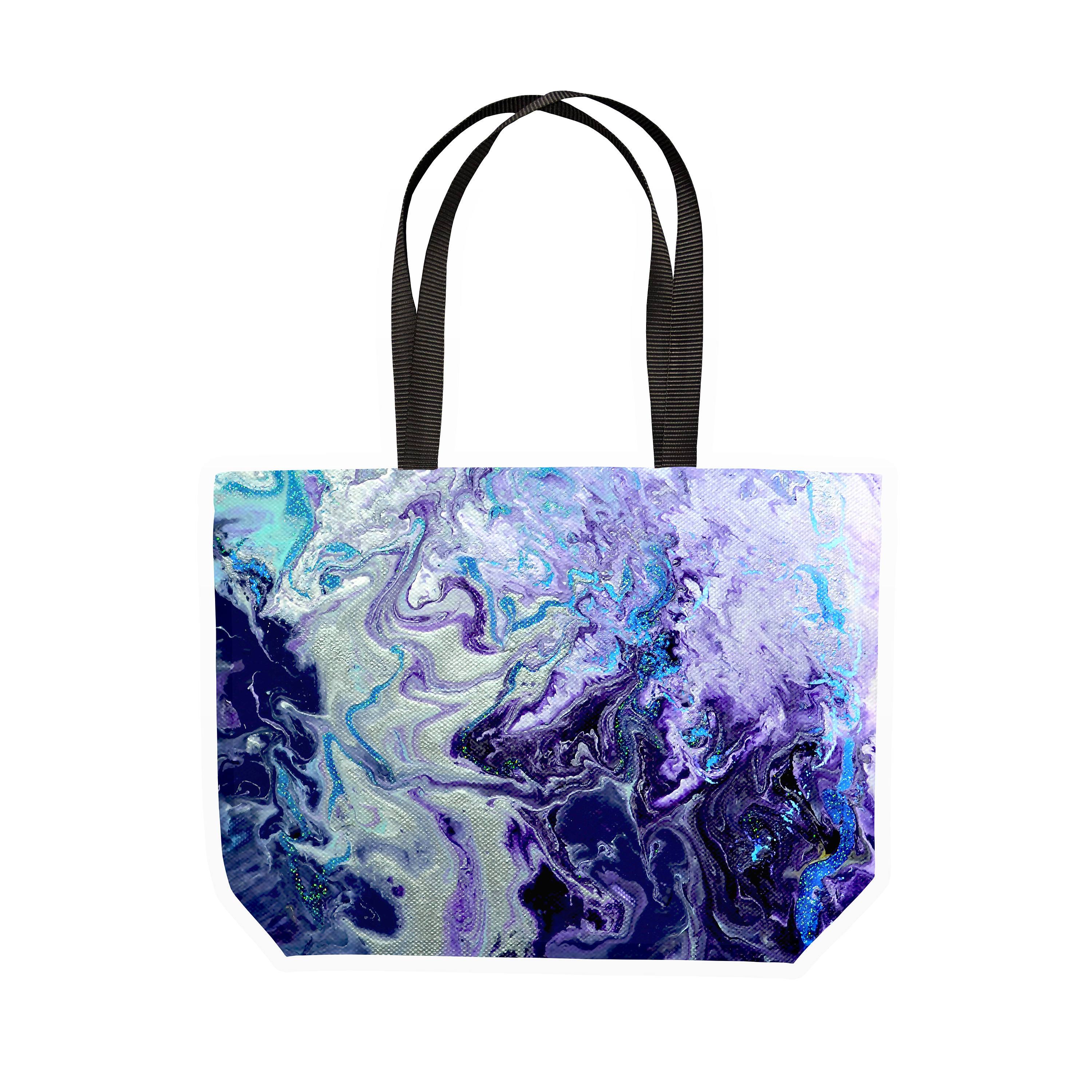 Amethyst Canvas Tote - Louise Mead