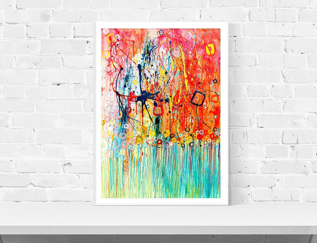 'Jellyfish' Wall Art Print - Louise Mead